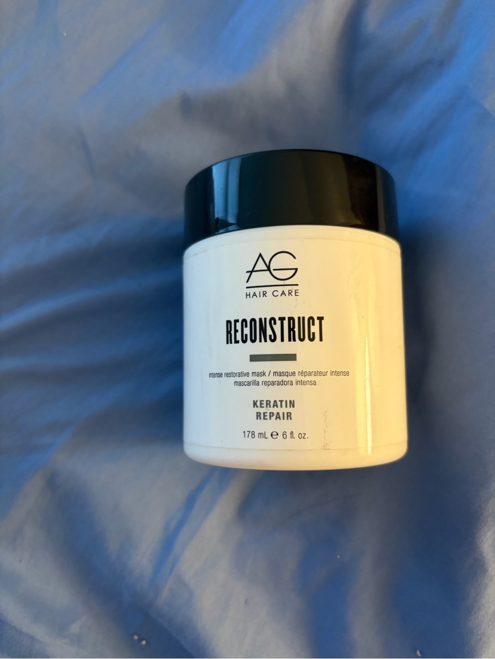 AG Hair Care Reconstruct Keratin Repair Mask - White